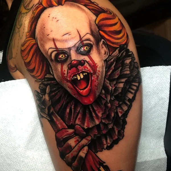 Neo Traditional tattoo by Jeff Saunders in Penndel