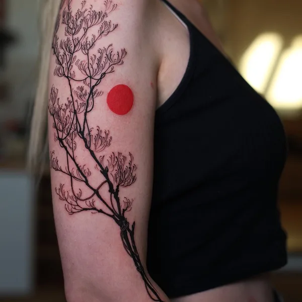 Abstract tattoo by Konstantin Strokin in Miami