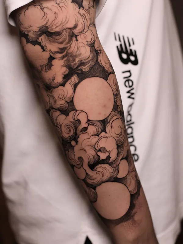 black japanese Tatuaggio su forearm #37225 | Tatuatore Konstantin Strokin