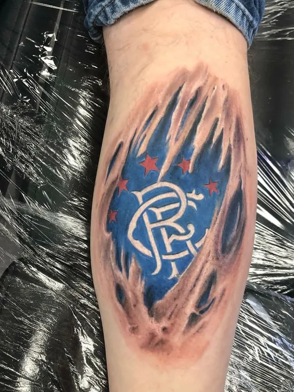 color realism tattoo on calf #42001 | Tattoo Artist CultivarTattoo
