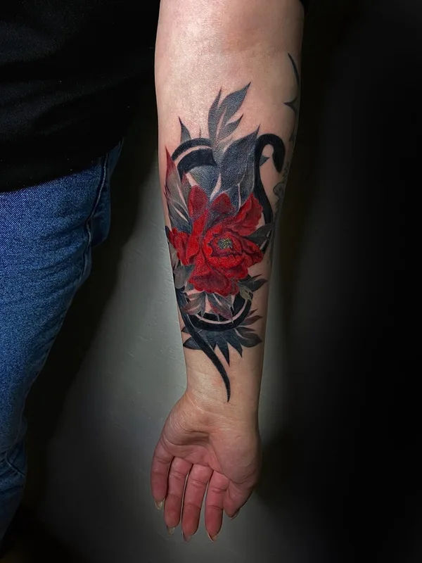 color illustrative tatouage sur forearm #58553 | Artiste tatoueur Sofia Kitsune Tattoo