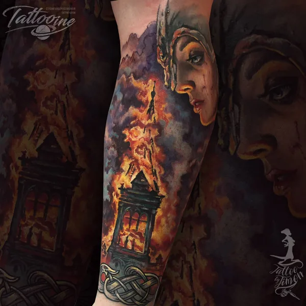 Realism tattoo by Артем Новиков in Ростов-на-Дону
