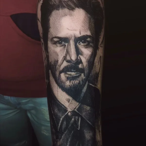 Graphic tattoo by Стас Крас in Смоленск