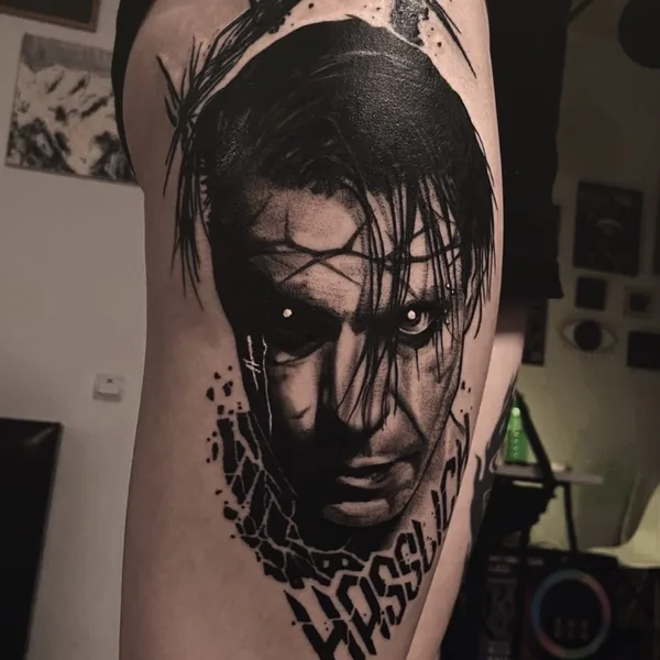 Graphic tattoo by Стас Крас in Смоленск