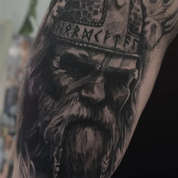 Graphic tattoo by Стас Крас in Смоленск