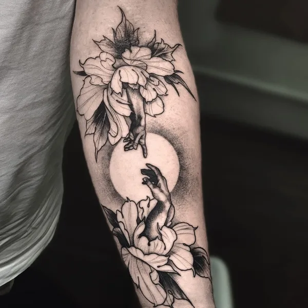 Graphic tattoo by Стас Крас in Смоленск