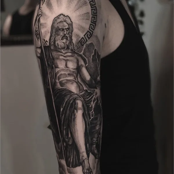 Graphic tattoo by Стас Крас in Смоленск