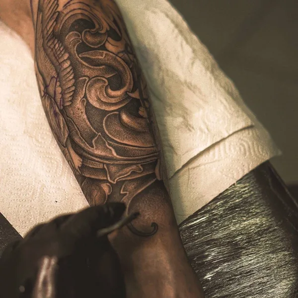 Author's Style tattoo by Максим Огарев in Saint Petersburg