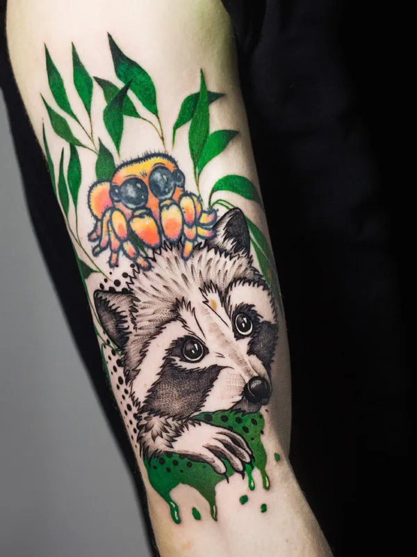 color illustrative татуировка на forearm #33262 | Тату мастер Мария Фомичева