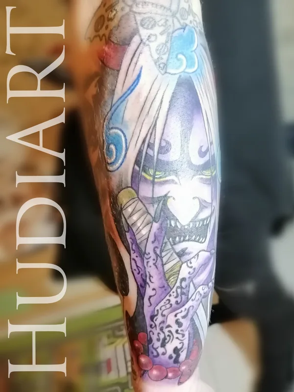 color japanese татуировка на forearm #37882 | Тату мастер HudiART