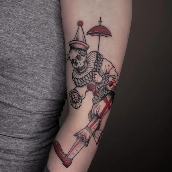 Black tattoo by Степан Ломачинский in Saint Petersburg