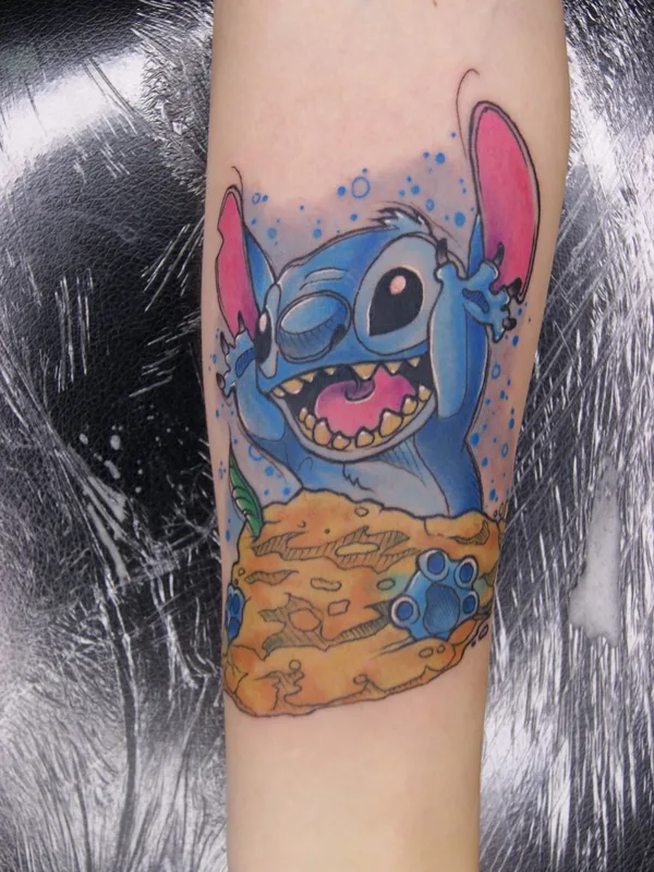 color cartoon татуировка на forearm #43361 | Тату мастер Игорь SMOLA Смольников