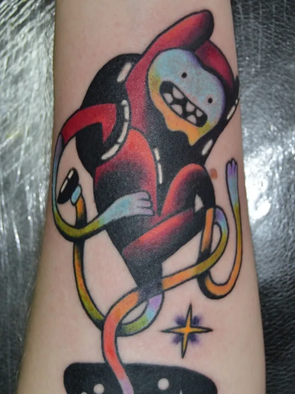 color cartoon татуировка на forearm #43360 | Тату мастер Игорь SMOLA Смольников