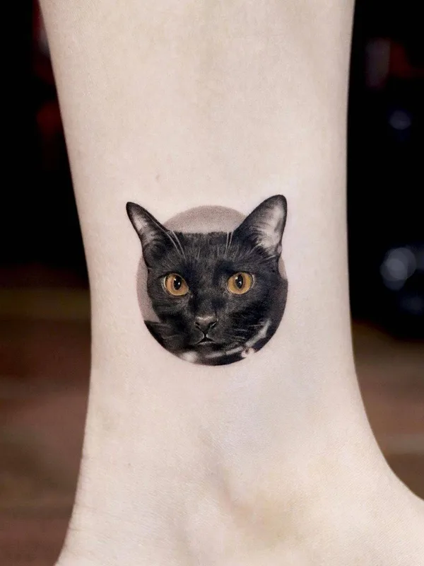 black and grey realism tattoo on ankle #34098 | Tattoo Artist Yeono