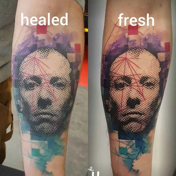 Author's Style tattoo by Guillaume Smash