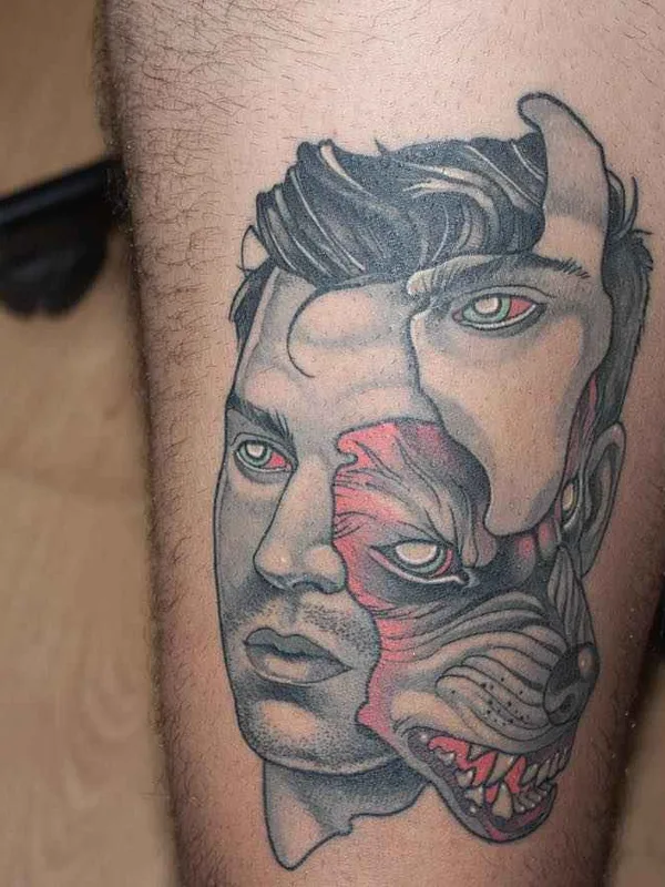 color realism tattoo auf thigh #14545 | Tätowierer Gianpiero Cavaliere