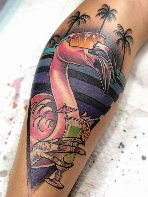 color new school Tatuaggio su forearm #14872 | Tatuatore Leisure Brodie Bandit