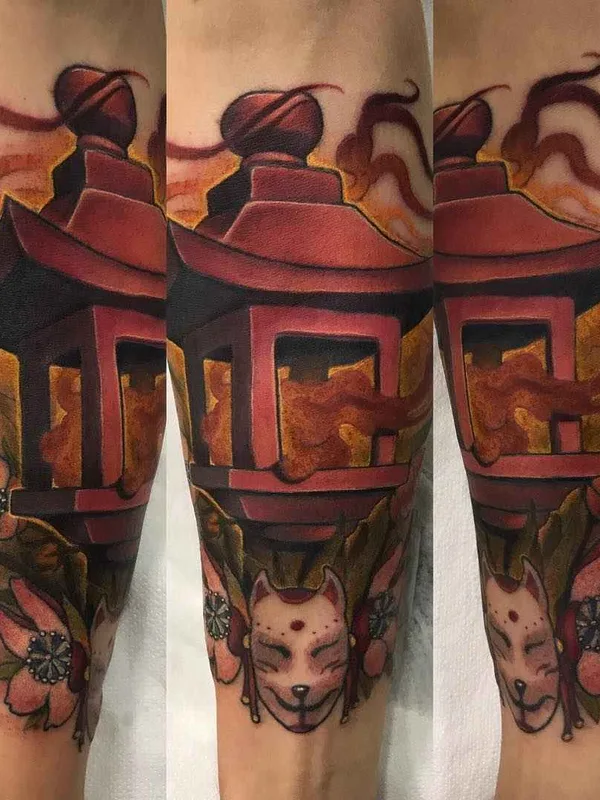 color japanese татуировка на forearm #14685 | Тату мастер Alejandro Monea