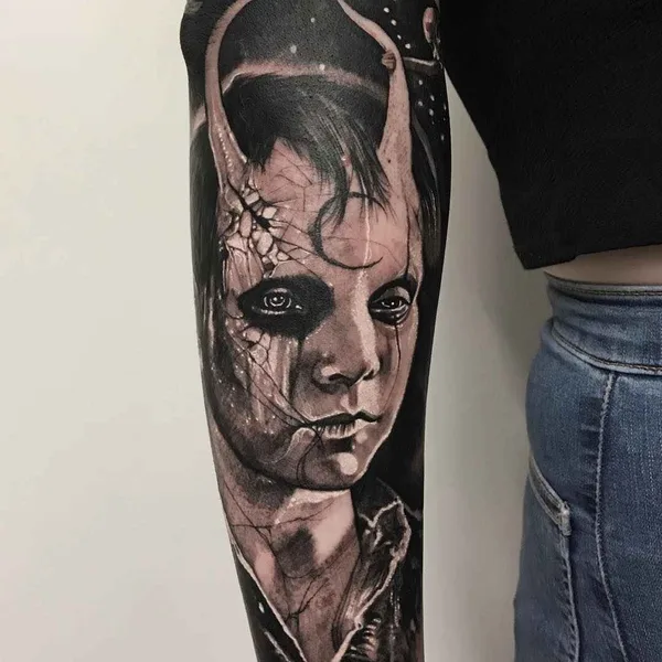 Realism tattoo by Anrijs Straume in Liverpool
