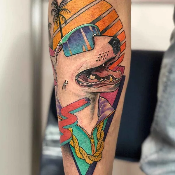 Neo Traditional tattoo by Leisure Brodie Bandit in Perth