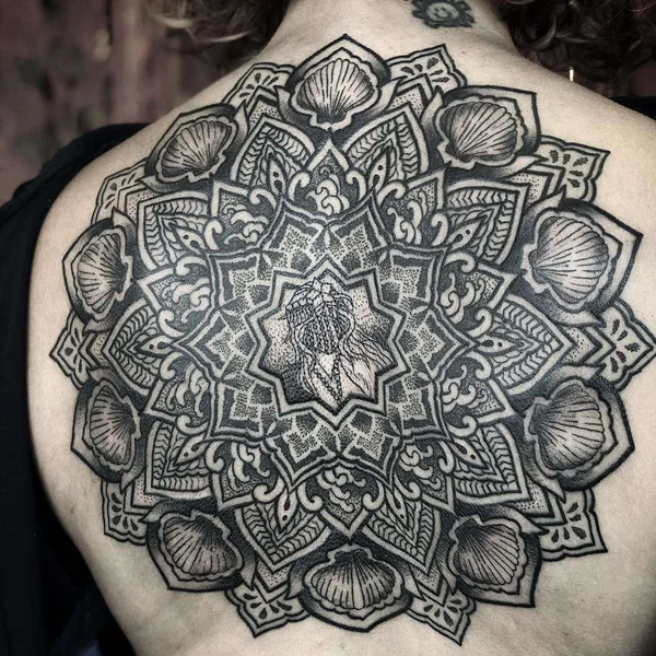Dotwork tattoo by Caco Menegaz