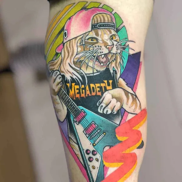 Neo Traditional tattoo by Leisure Brodie Bandit in Perth