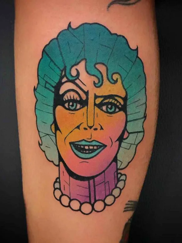 color pop art Tatuaggio su forearm #18240 | Tatuatore Gennaro Varriale