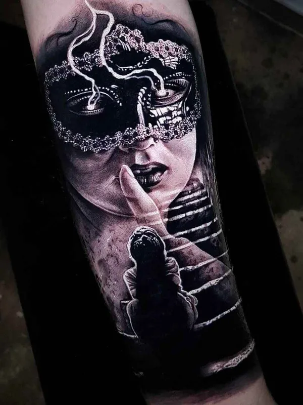 Авторская tattoo by Benji Roketlauncha Ortega in Sydney