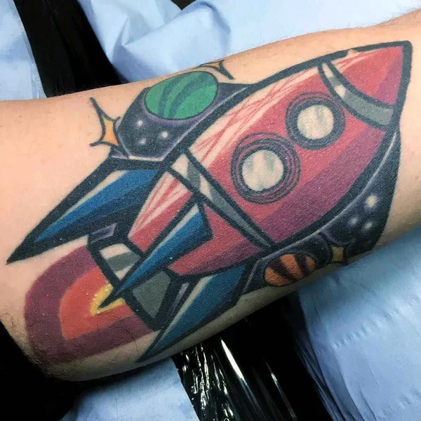 Авторская tattoo by Mike Boyd in London