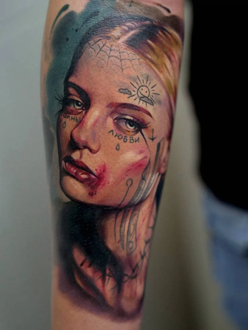 Tattoo artist Andrey Kolbasin, classical color and black and grey tattoo realism | Interview for iNKPPL | St. Petersburg, Russia