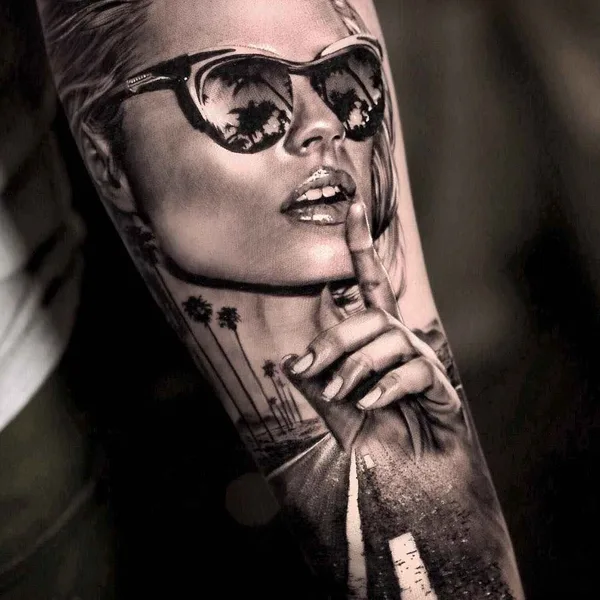Авторская tattoo by Michael Taguet in Saint-Chamond
