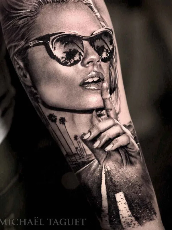 Author's Style tattoo by Michael Taguet in Saint-Chamond