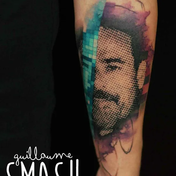 Author's Style tattoo by Guillaume Smash