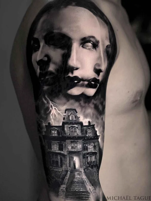 Author's Style tattoo by Michael Taguet in Saint-Chamond