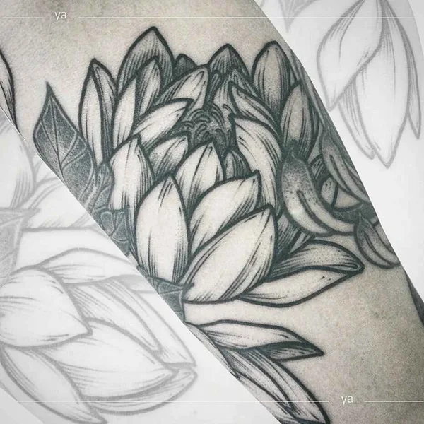 Dotwork tattoo by Анастасия Ятссон in Moscow
