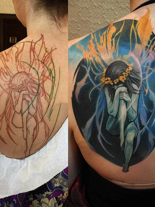 Author's Style tattoo by Олег Турянский in Moscow