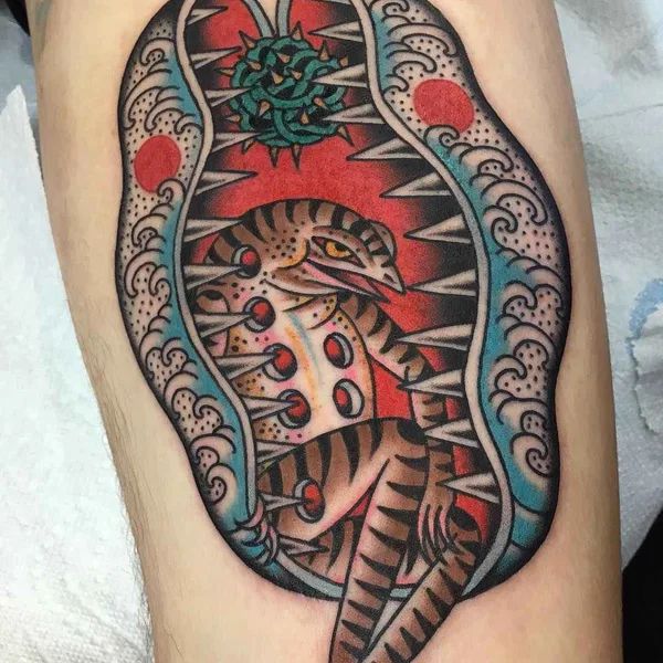 Авторская tattoo by Gregory Whitehead