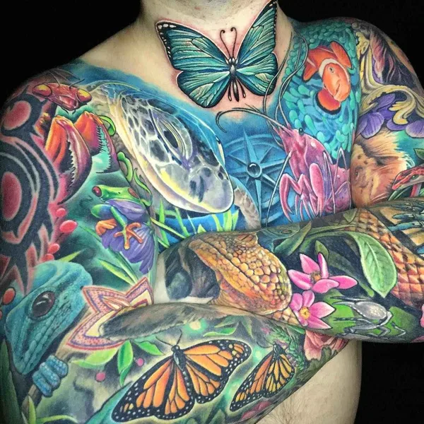 Author's Style tattoo by Julian Corpsepainter Siebert in Munich