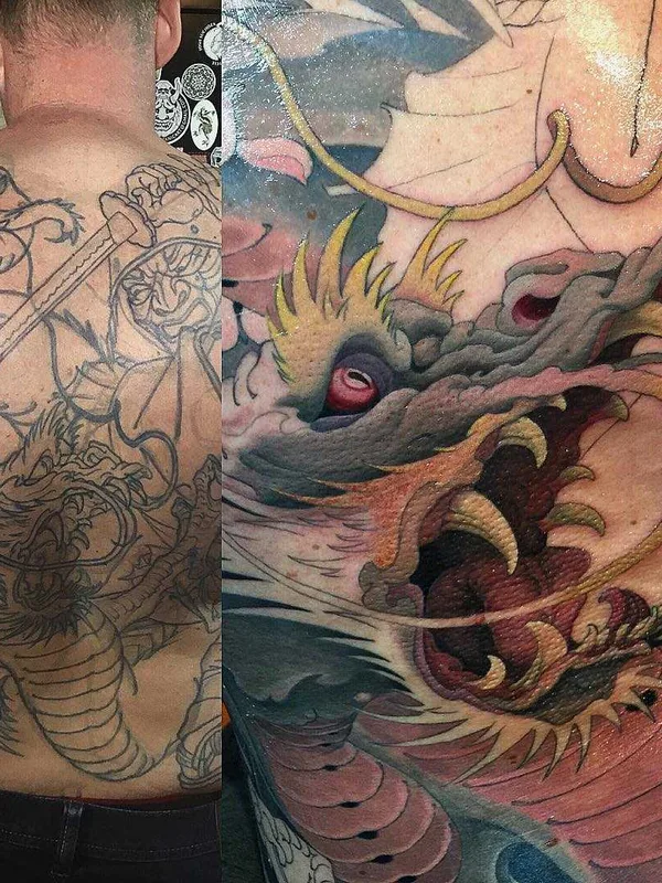 Author's Style tattoo by Олег Турянский in Moscow