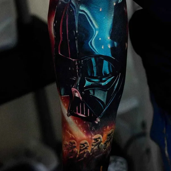 Portrait tattoo by Андрей Степанов in Самара