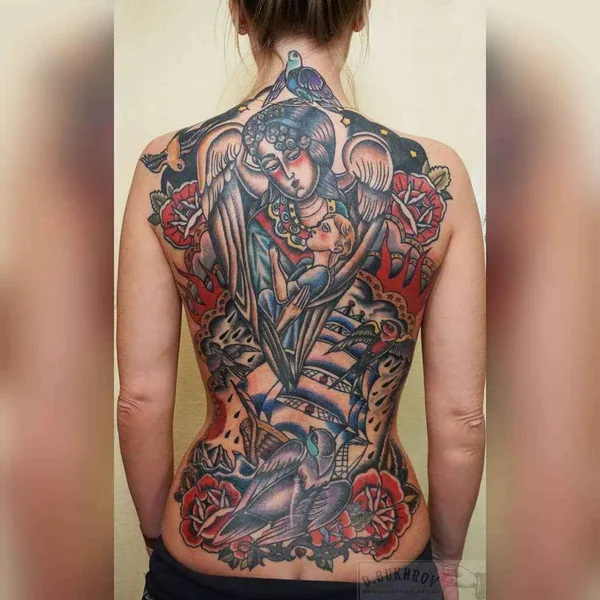 Old School tattoo by Дмитрий Бухров in Moscow