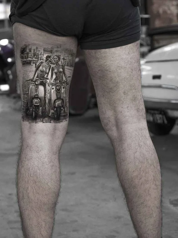 Author's Style tattoo by Nikki Norberg in Göteborg