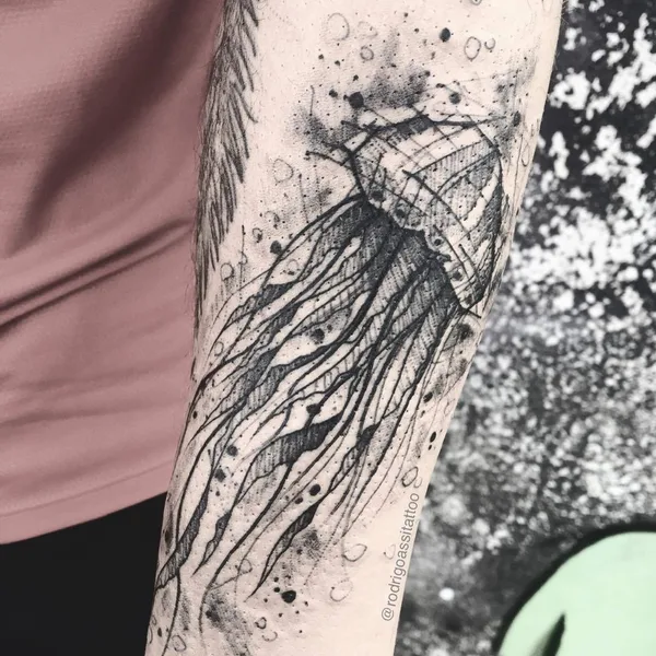 Sketch tattoo by Rodrigo Assi