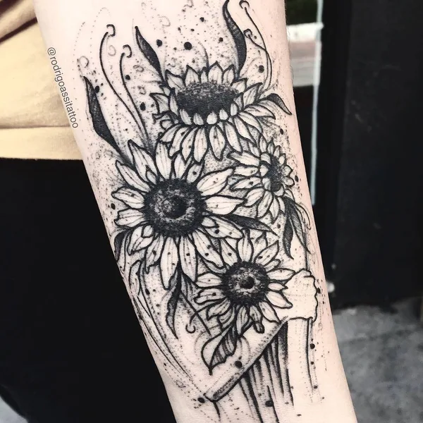 Sketch tattoo by Rodrigo Assi