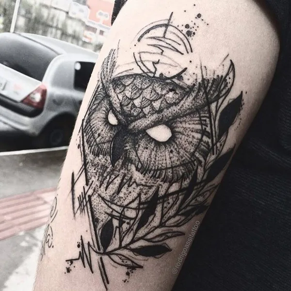 Sketch tattoo by Rodrigo Assi