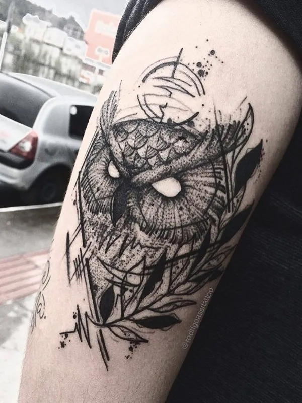 black sketch 纹身 在 forearm #28690 | 纹身师 Rodrigo Assi