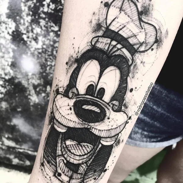 Sketch tattoo by Rodrigo Assi