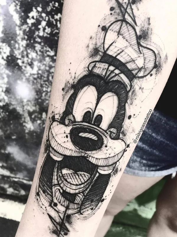 black sketch 纹身 在 forearm #28686 | 纹身师 Rodrigo Assi