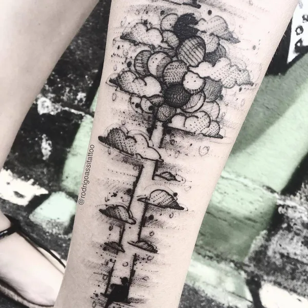 Sketch tattoo by Rodrigo Assi