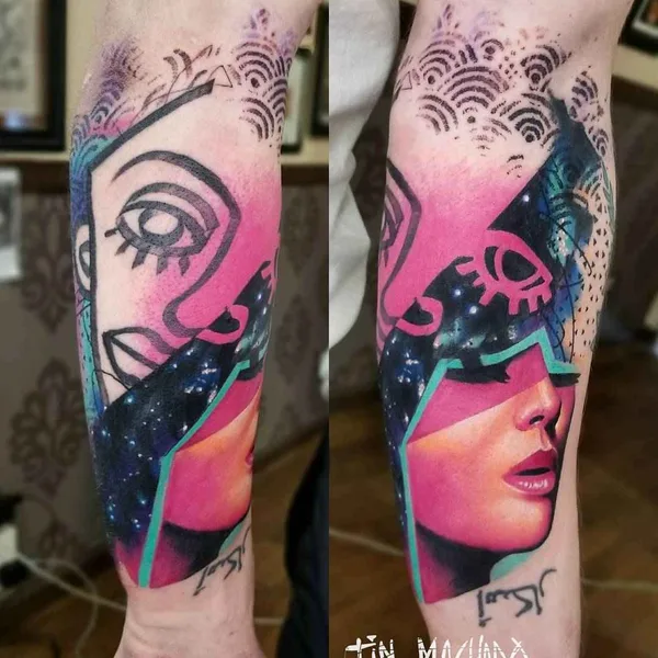 Авторская tattoo by Tin Machado in Buenos Aires
